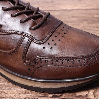 Importé - Chaussure Homme Sport Rétro Décontractées 100% Cuir