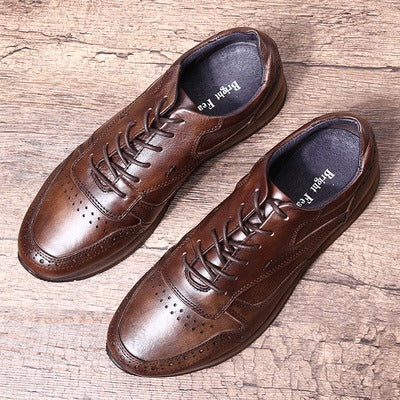 Importé - Chaussure Homme Sport Rétro Décontractées 100% Cuir