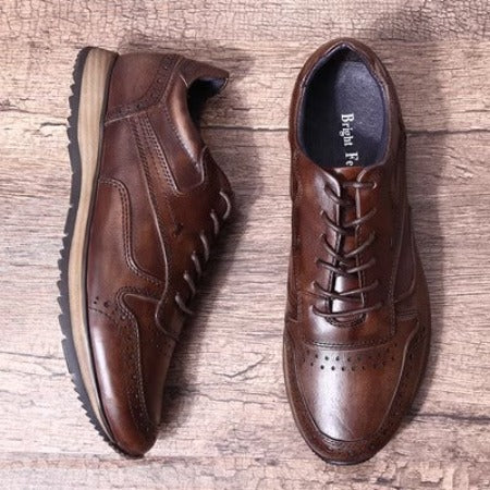 Importé - Chaussure Homme Sport Rétro Décontractées 100% Cuir