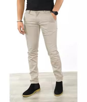 Importé - Pantalon Homme Slim Confortable Micro Élastique