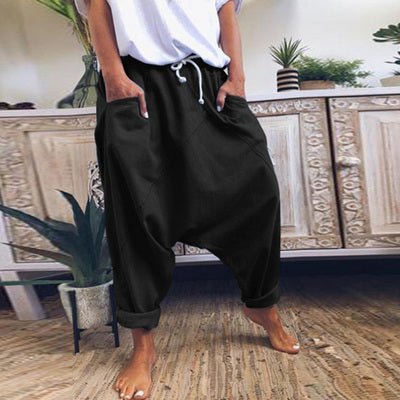 Importé - Pantalon Mixte Harun Ample Décontracté