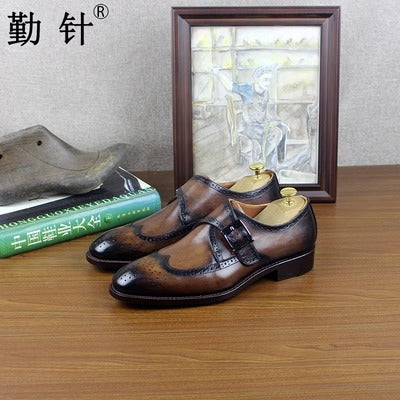 Importé - Chaussure Cuir Richelieu Mocassin Homme