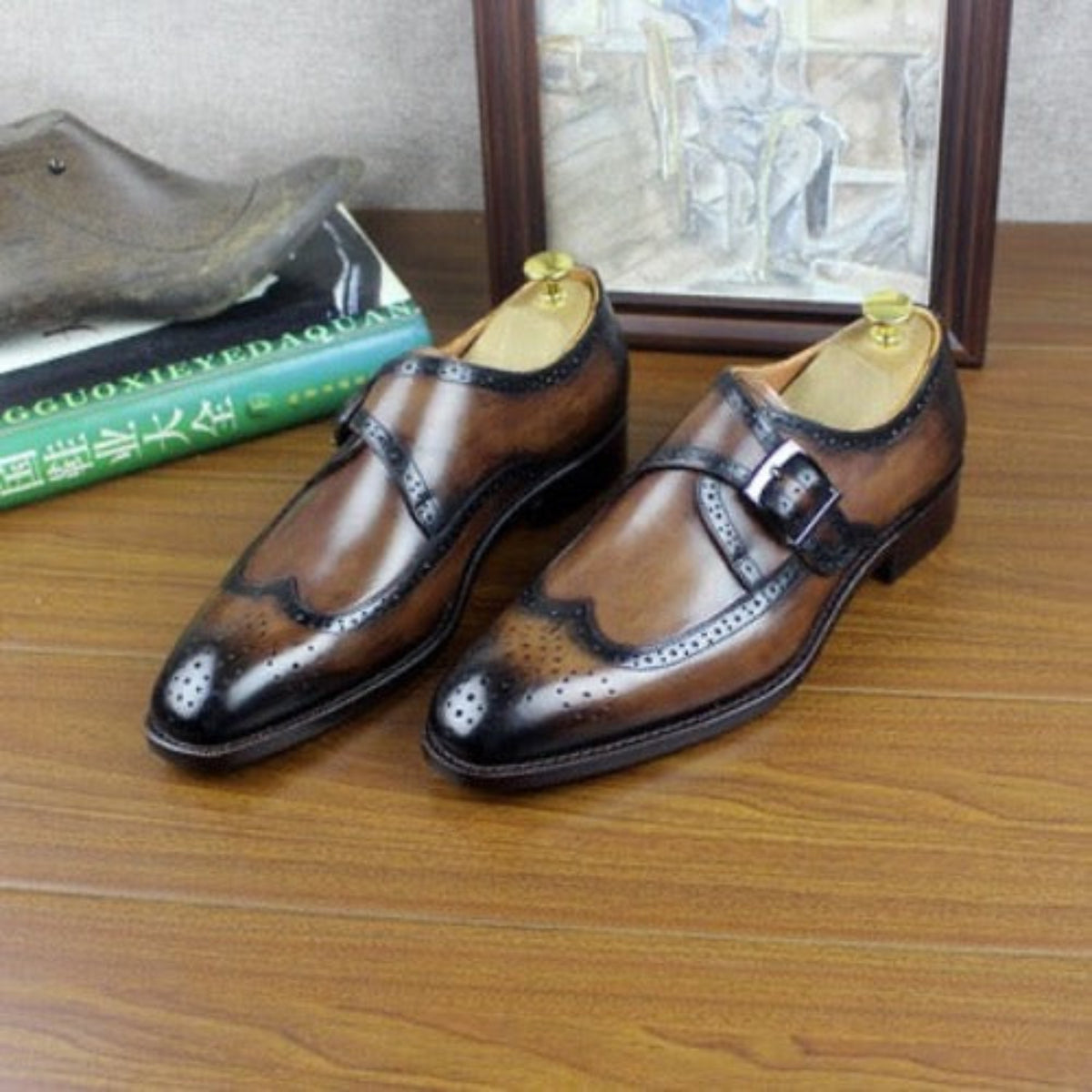 Importé - Chaussure Cuir Richelieu Mocassin Homme