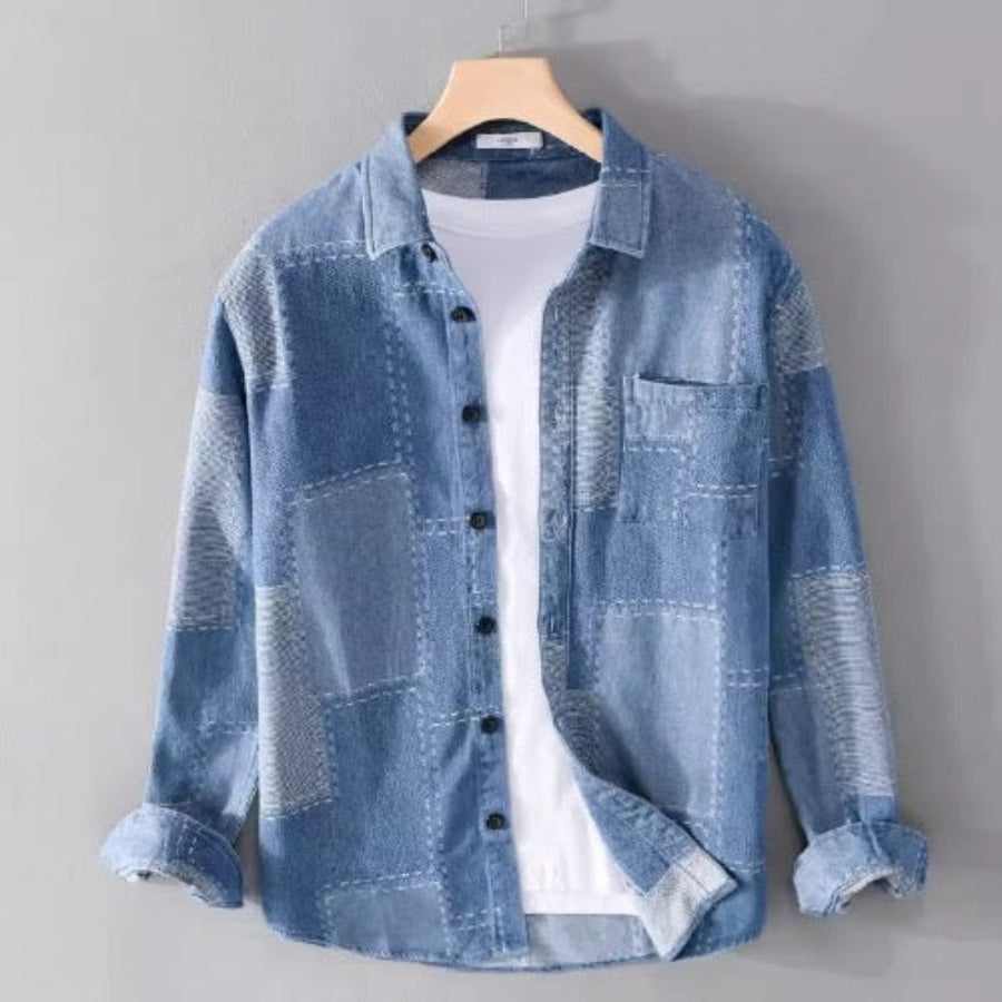 Importé - Chemise Pur Coton Homme Manches Longues
