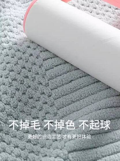 Importé - Lot de 2 Serviettes De Bain Ultra Douces Absorbantes à Séchage Rapide