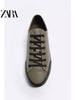 Importé  - ZARA NEW - Chaussure Homme Basket 100% Cuir - RESTE 2