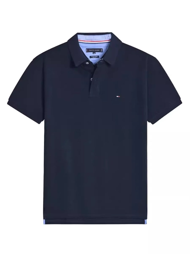 Importé -  POLO TOMMY en Coton Homme Manches Courtes