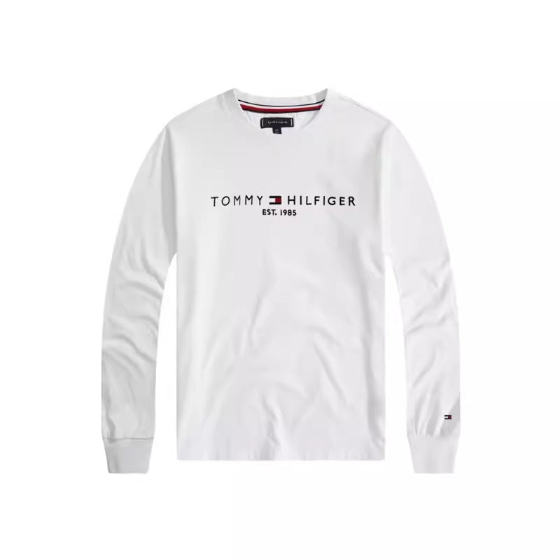 Importé - T-shirt  POLO TOMMY ORIGINAL 100% Coton Homme Manches Longues