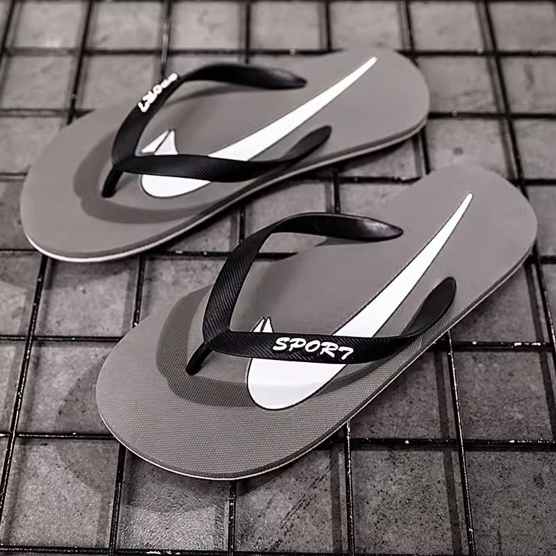 Importé - Tongs Sandales Décontractées de Grande Taille