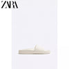 Importé - ZARA NEW - Chaussure Homme Sandales confortables - Blanc Cassé