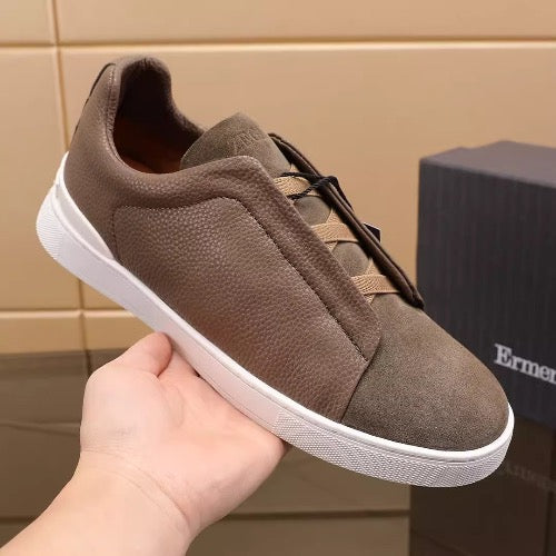 Importé - Chaussure Homme Sport Tennis Très confortable En Cuir