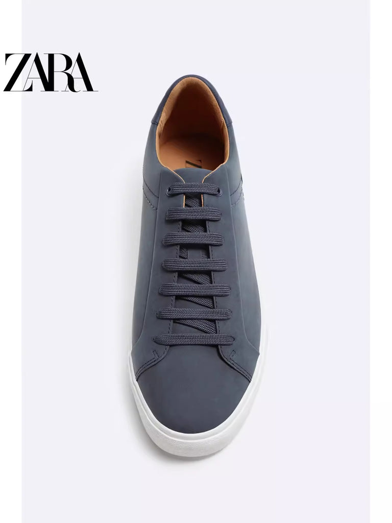 Importé  - ZARA NEW - Chaussure Homme Rétro Décontractées - Bleu Marine