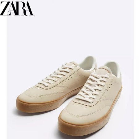 Importé - ZARA NEW - Chaussure Homme Sport Décontractées - Blanc Cassé