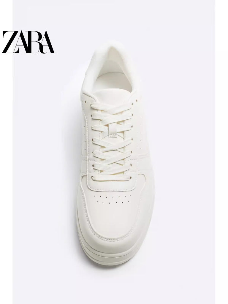 Importé - ZARA NEW - Chaussure Homme Sport Baskets Tendance - Blanc