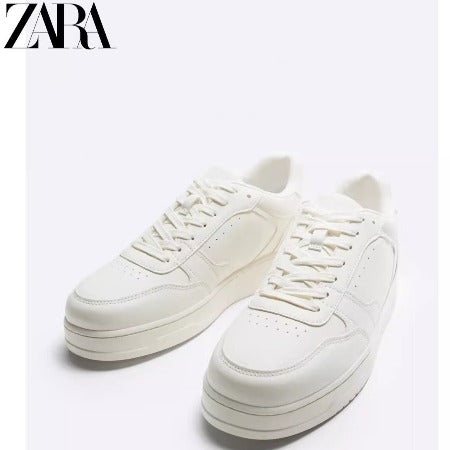 Importé - ZARA NEW - Chaussure Homme Sport Baskets Tendance - Blanc