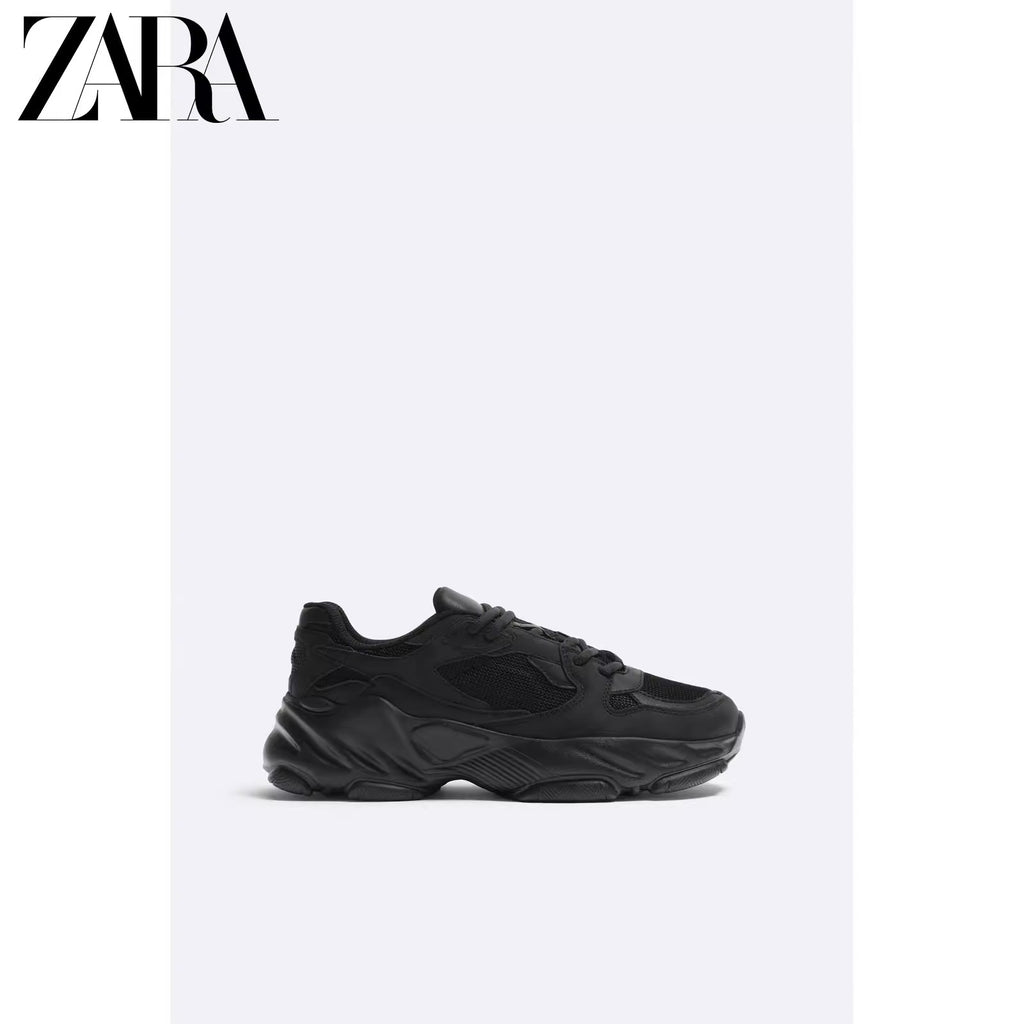Importé  - ZARA NEW - Chaussure Homme Sport Baskets Décontractées - Noir