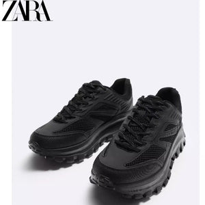 Importé  - ZARA NEW - Chaussure Homme Sport Baskets Tendance - Noir