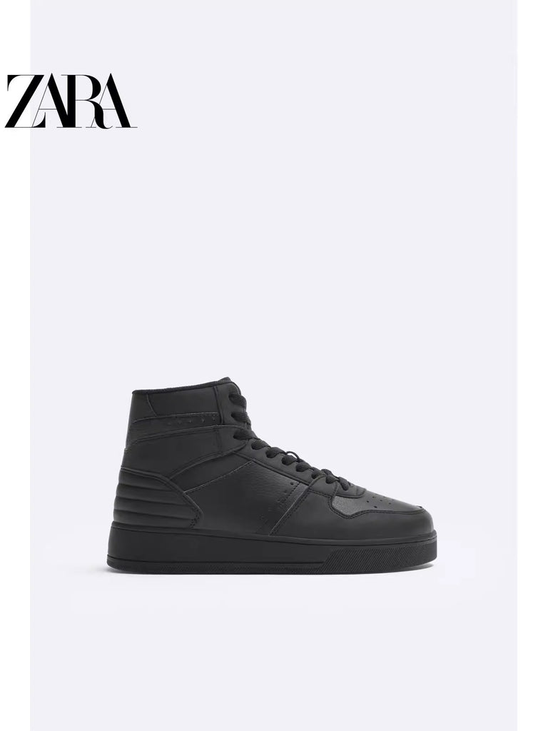 Importé - ZARA NEW - Chaussure Homme Baskets Montantes - Noir