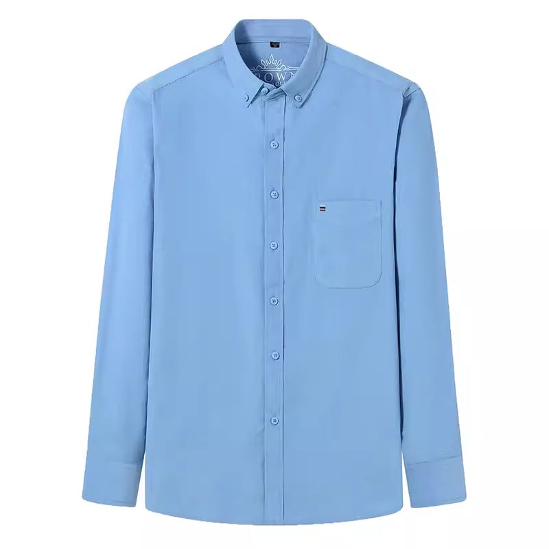 Importé - Chemise Homme Coton Velours Côtelé Manches Longues