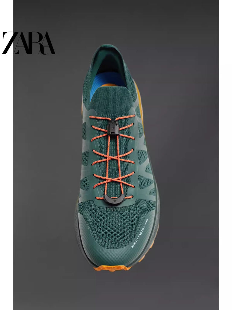 Importé - ZARA NEW - Chaussure Homme Sport Et Loisirs Tendance - Vert