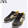 Importé - ZARA NEW - Chaussure Homme Sport Baskets Style Rétro Multi-Matières