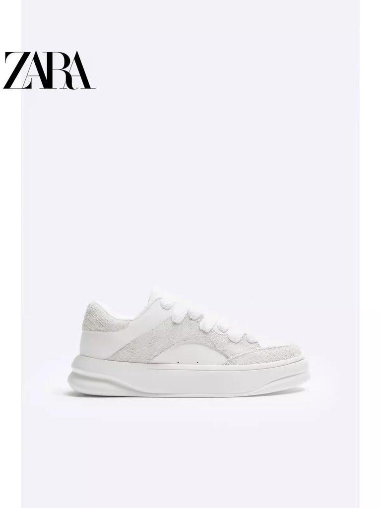 Importé - ZARA NEW - Chaussure Homme Sport Et Loisirs Rétro En Cuir PU