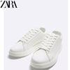 Importé  - ZARA NEW - Chaussure Homme Sport Baskets Rétro Décontractées - Blanc