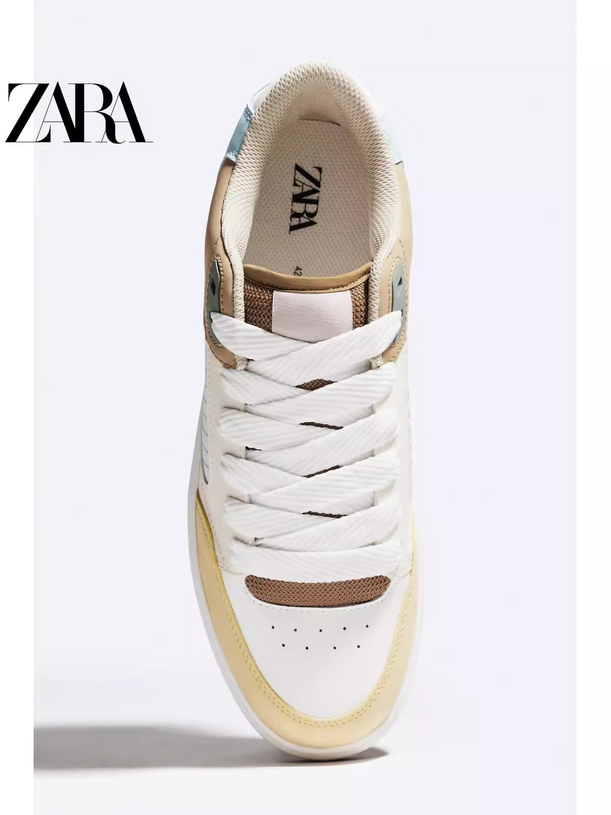 Importé  - ZARA NEW - Chaussure Homme Sport Baskets Confort Bi-Matière