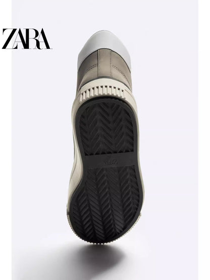 Importé  - ZARA NEW - Chaussure Homme Sport Baskets Montantes - Gris