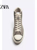 Importé  - ZARA NEW - Chaussure Homme Sport Baskets Montantes - Gris