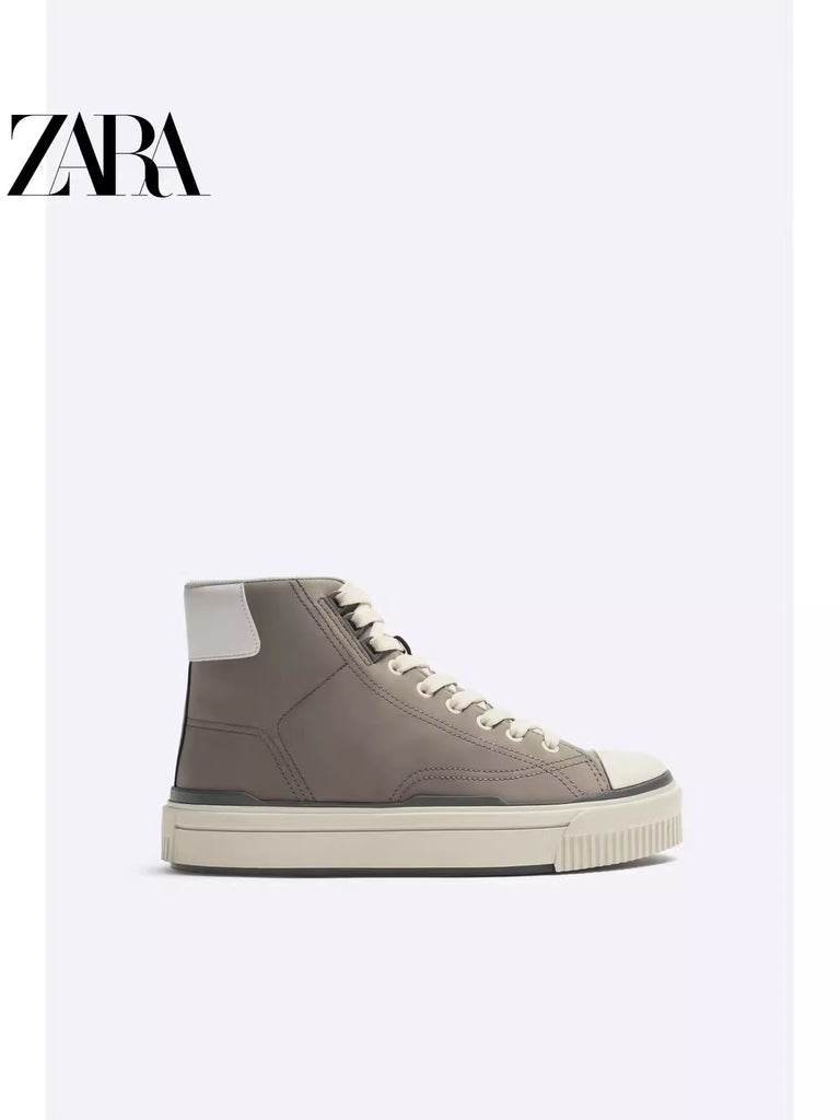 Importé  - ZARA NEW - Chaussure Homme Sport Baskets Montantes - Gris