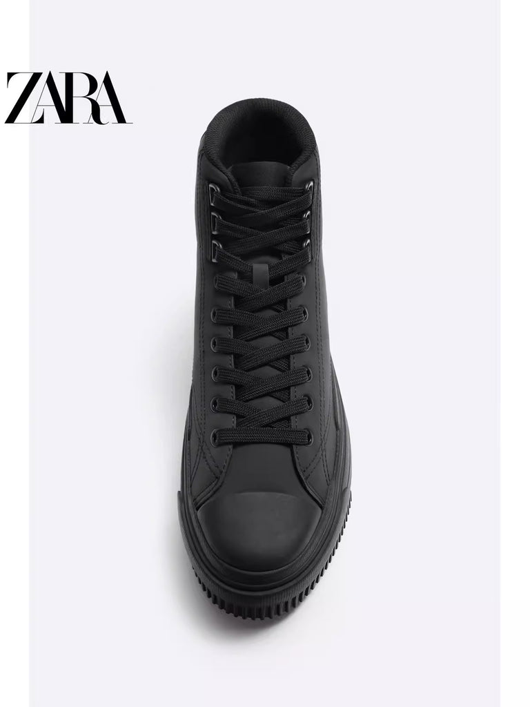 Importé  - ZARA NEW - Chaussure Homme Sport Baskets Montantes - Noir