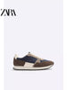 Importé - ZARA NEW - Chaussure Homme Sport Baskets Bi-Matière