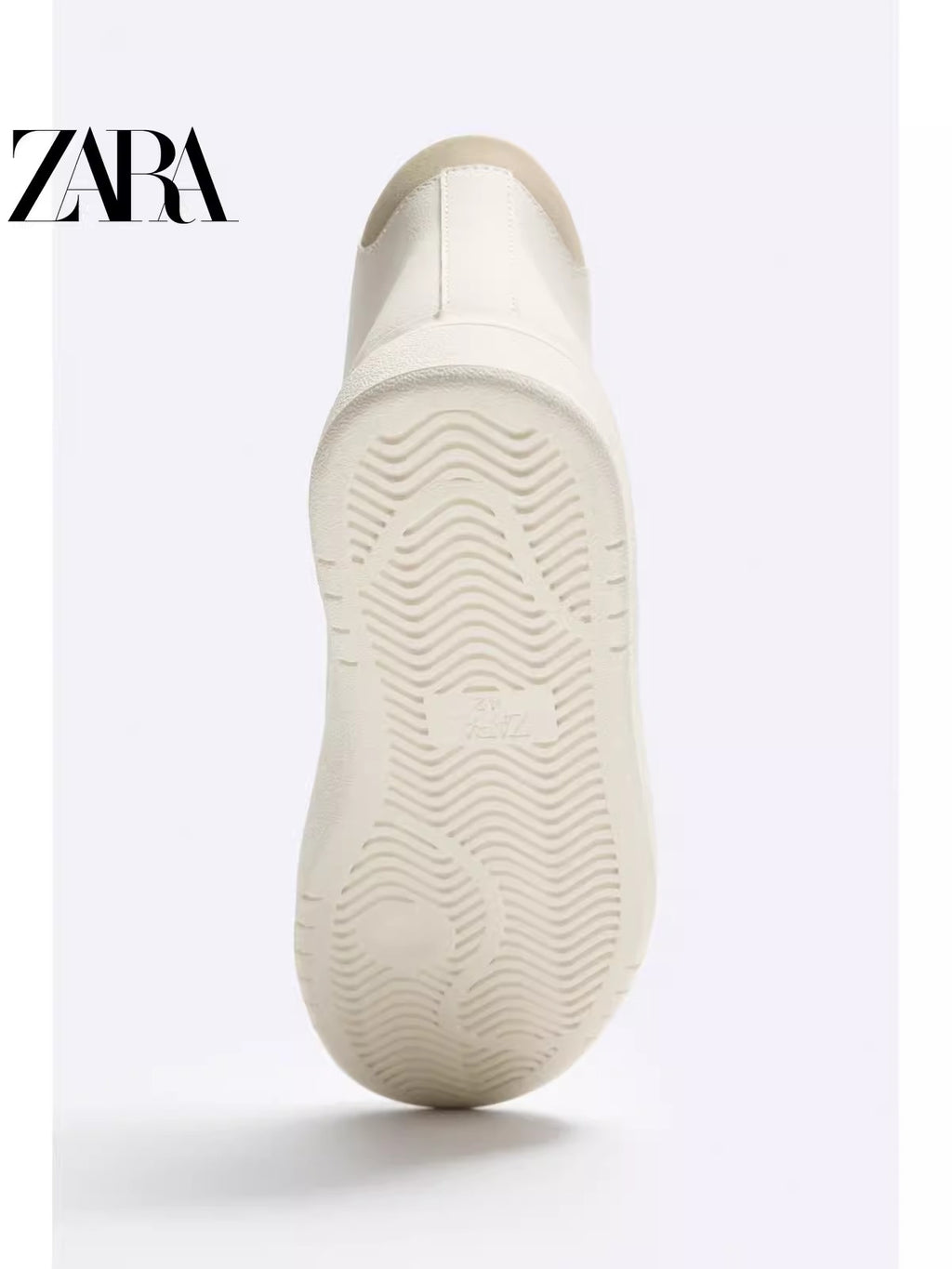 Sneakers Basket Montant Blanche Homme Importé ZARA NEW