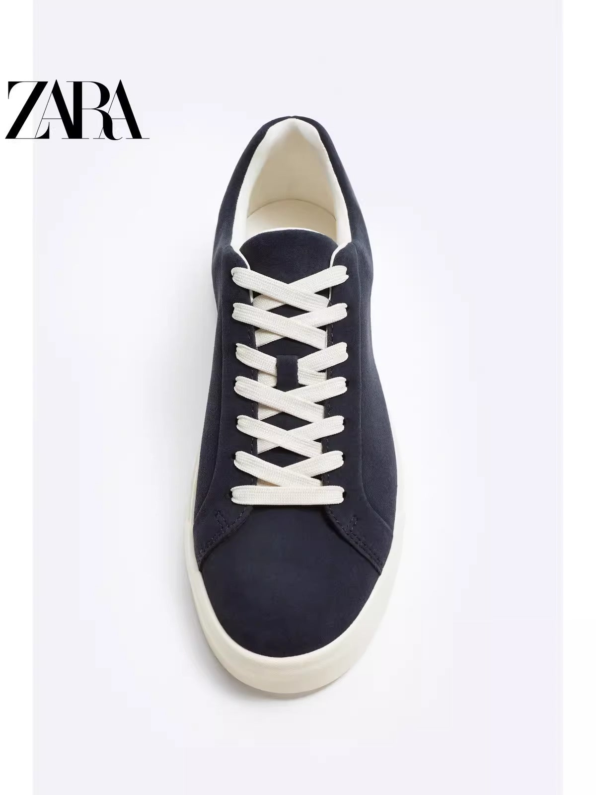 Importé  - ZARA NEW - Chaussure Homme Sport Loisirs En Cuir PU - Noir