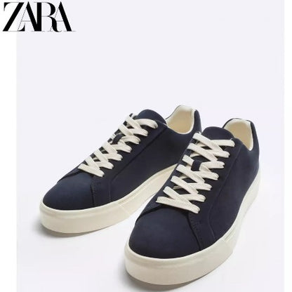 Importé  - ZARA NEW - Chaussure Homme Sport Loisirs En Cuir PU - Noir