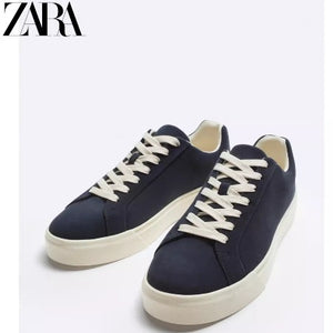 Importé  - ZARA NEW - Chaussure Homme Sport Loisirs En Cuir PU - Noir