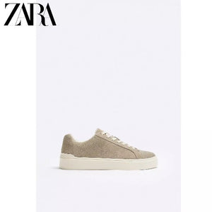 Importé  - ZARA NEW - Chaussure Homme Sport Loisirs En Cuir PU - Beige