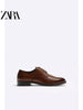 Importé - ZARA NEW - Chaussure Homme Britannique Classiques  En Cuir PU - Brun