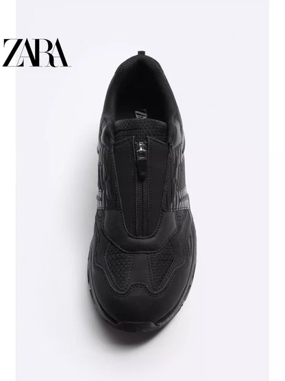 Importé  - ZARA NEW - Chaussure Homme Sport Baskets Décontractées - Noir