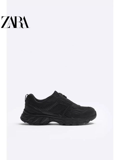 Importé  - ZARA NEW - Chaussure Homme Sport Baskets Décontractées - Noir