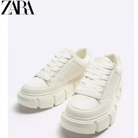 Basket blanche zara homme best sale