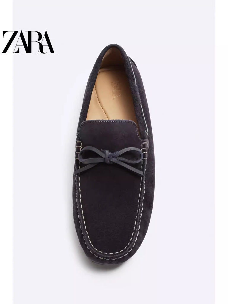 Importé - ZARA NEW - Chaussure Homme Mocassins Tod's Confort - Bleu