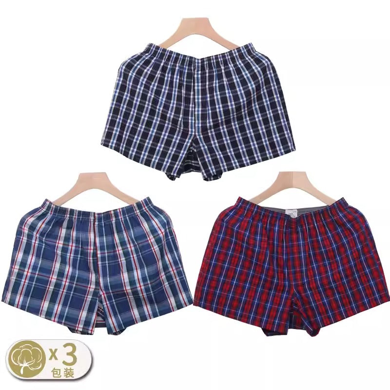 Importé - Pack 3 Culottes Coton Homme Sous-Vêtement