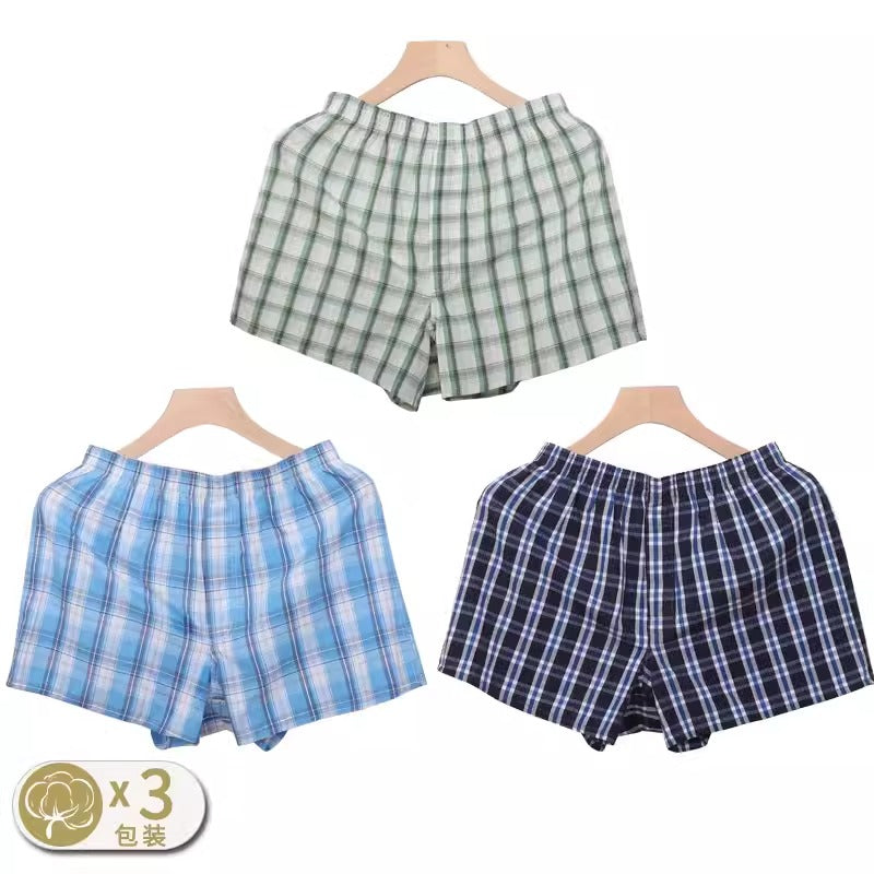 Importé - Pack 3 Culottes Coton Homme Sous-Vêtement