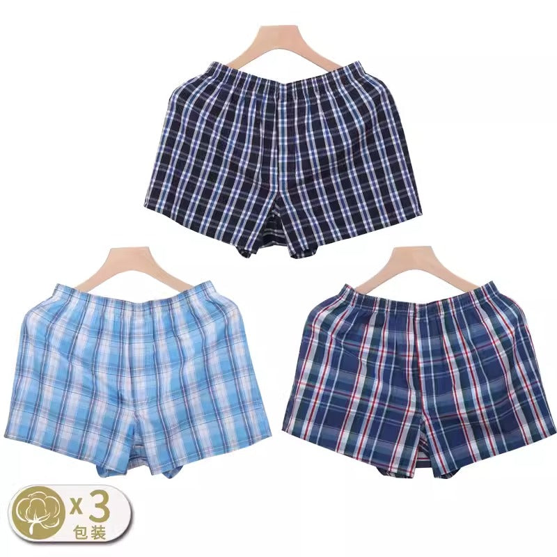 Importé - Pack 3 Culottes Coton Homme Sous-Vêtement