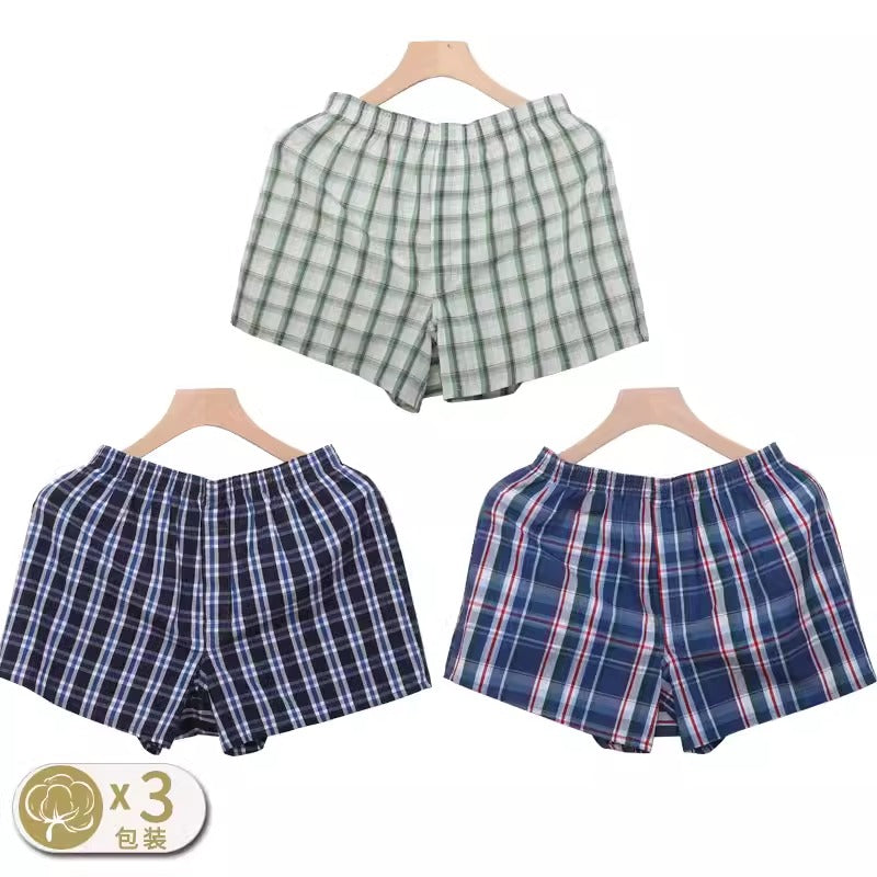 Importé - Pack 3 Culottes Coton Homme Sous-Vêtement