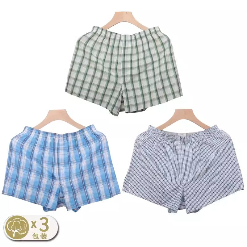Importé - Pack 3 Culottes Coton Homme Sous-Vêtement