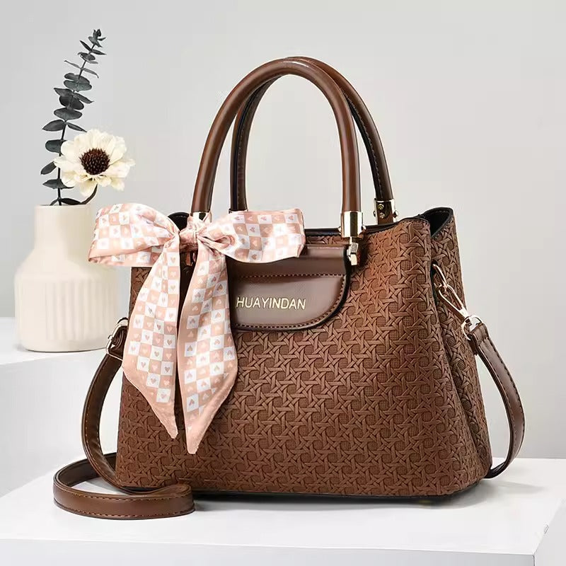 Importé - Sac À Main Femme A Bandoulière Tendance Avec Noeud