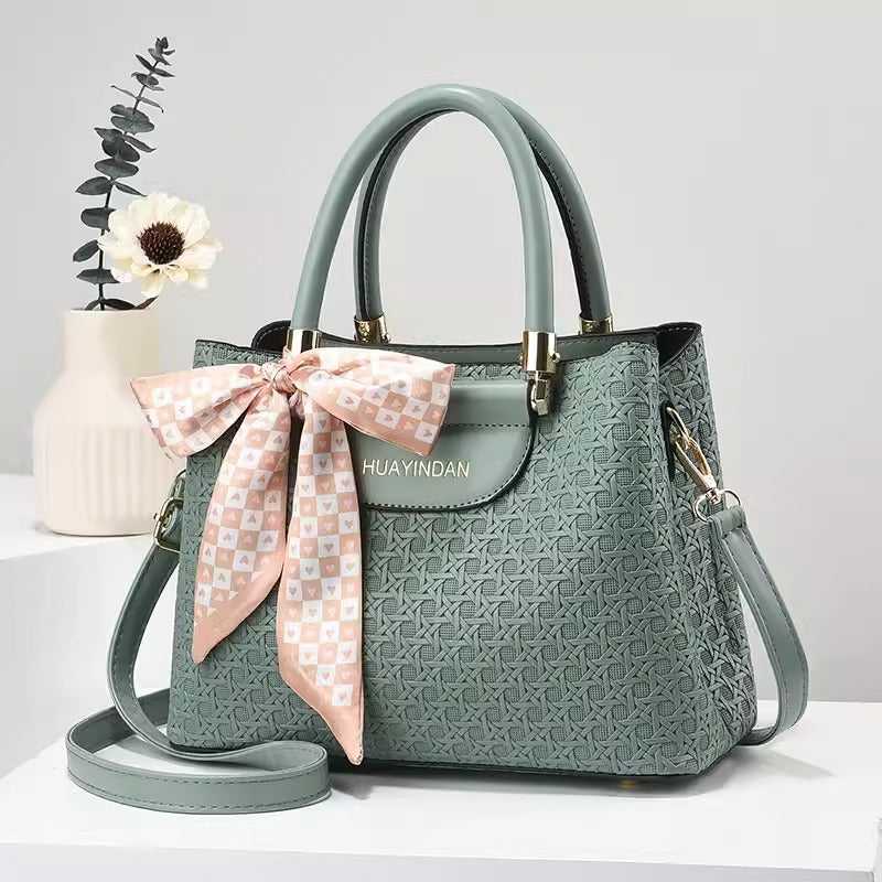 Importé - Sac À Main Femme A Bandoulière Tendance Avec Noeud
